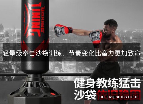 轻量级拳击沙袋训练，节奏变化比蛮力更加致命